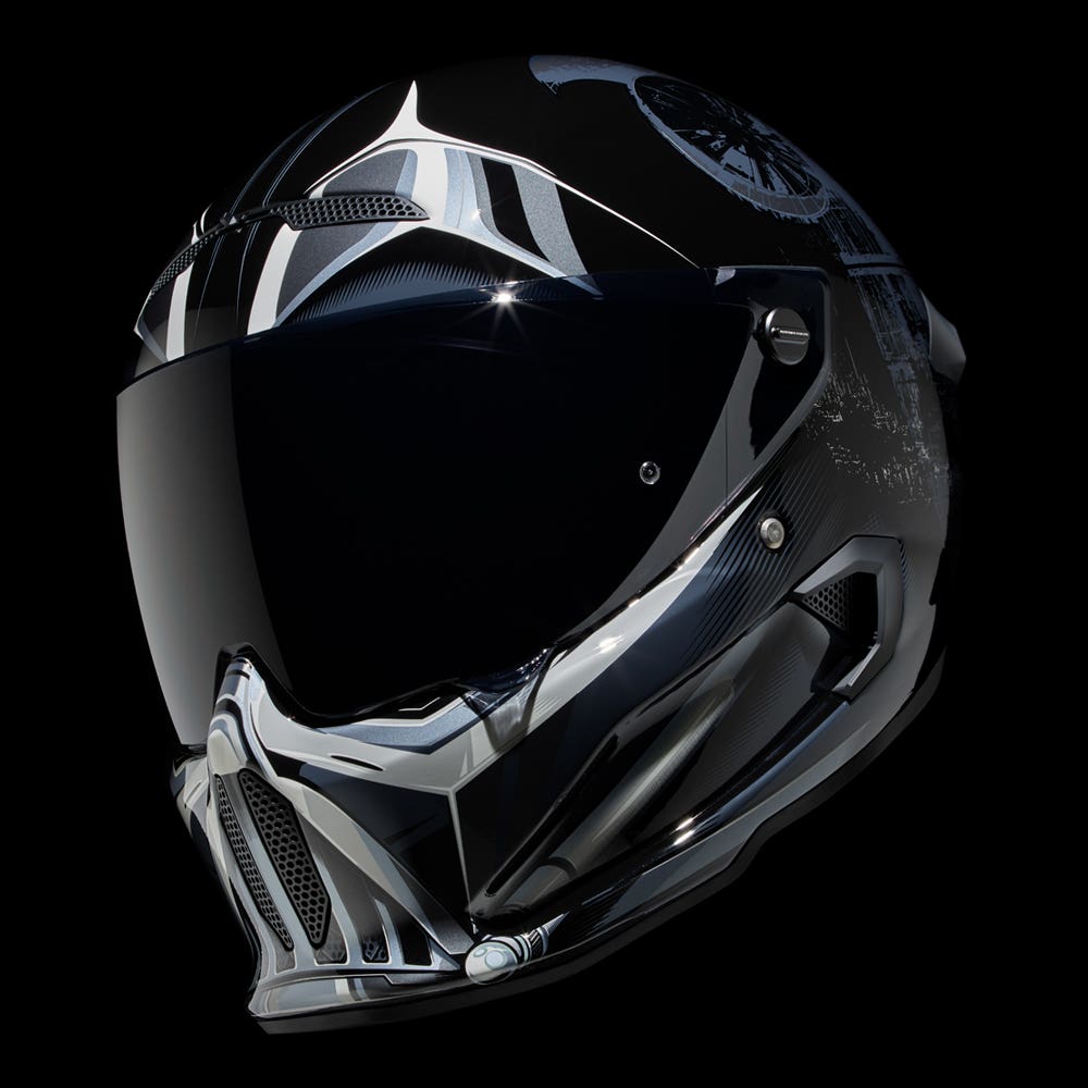 ATLAS 4.0 CARBON Darth Vader - Motorcycle Helmet - Ruroc
