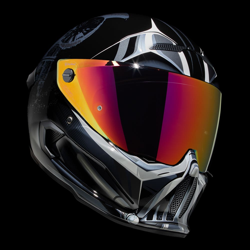 ATLAS 4.0 CARBON Darth Vader - Motorcycle Helmet - Ruroc