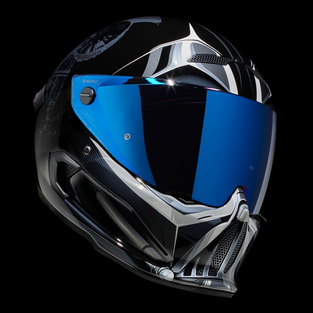 ATLAS 4.0 CARBON Darth Vader - Motorcycle Helmet - Ruroc