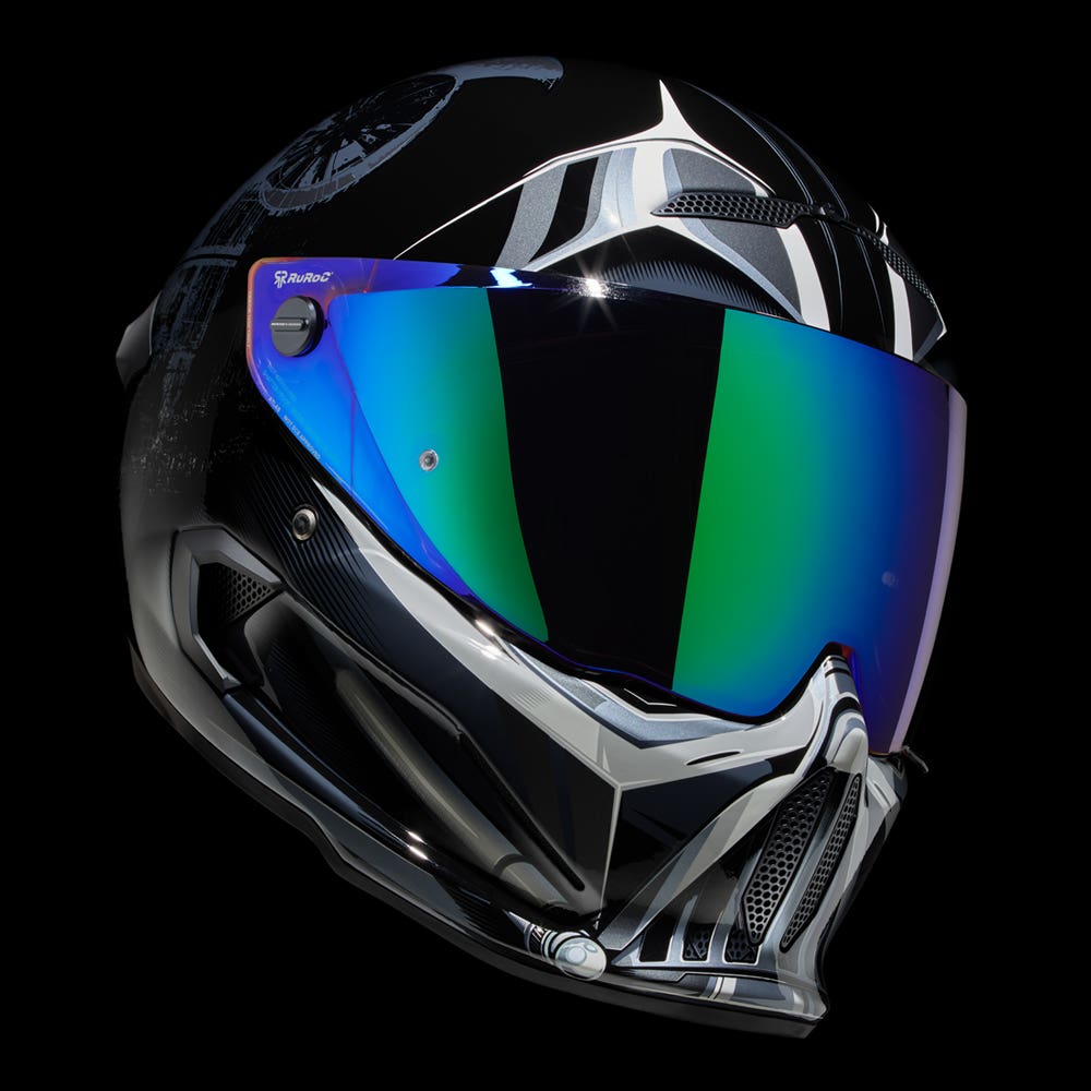 ATLAS 4.0 CARBON Darth Vader - Motorcycle Helmet - Ruroc