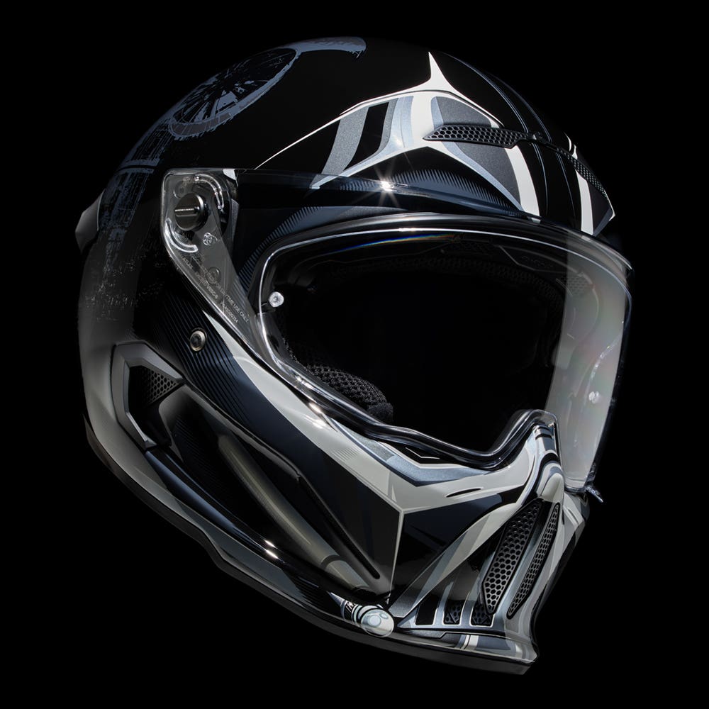 ATLAS 4.0 CARBON Darth Vader - Motorcycle Helmet - Ruroc
