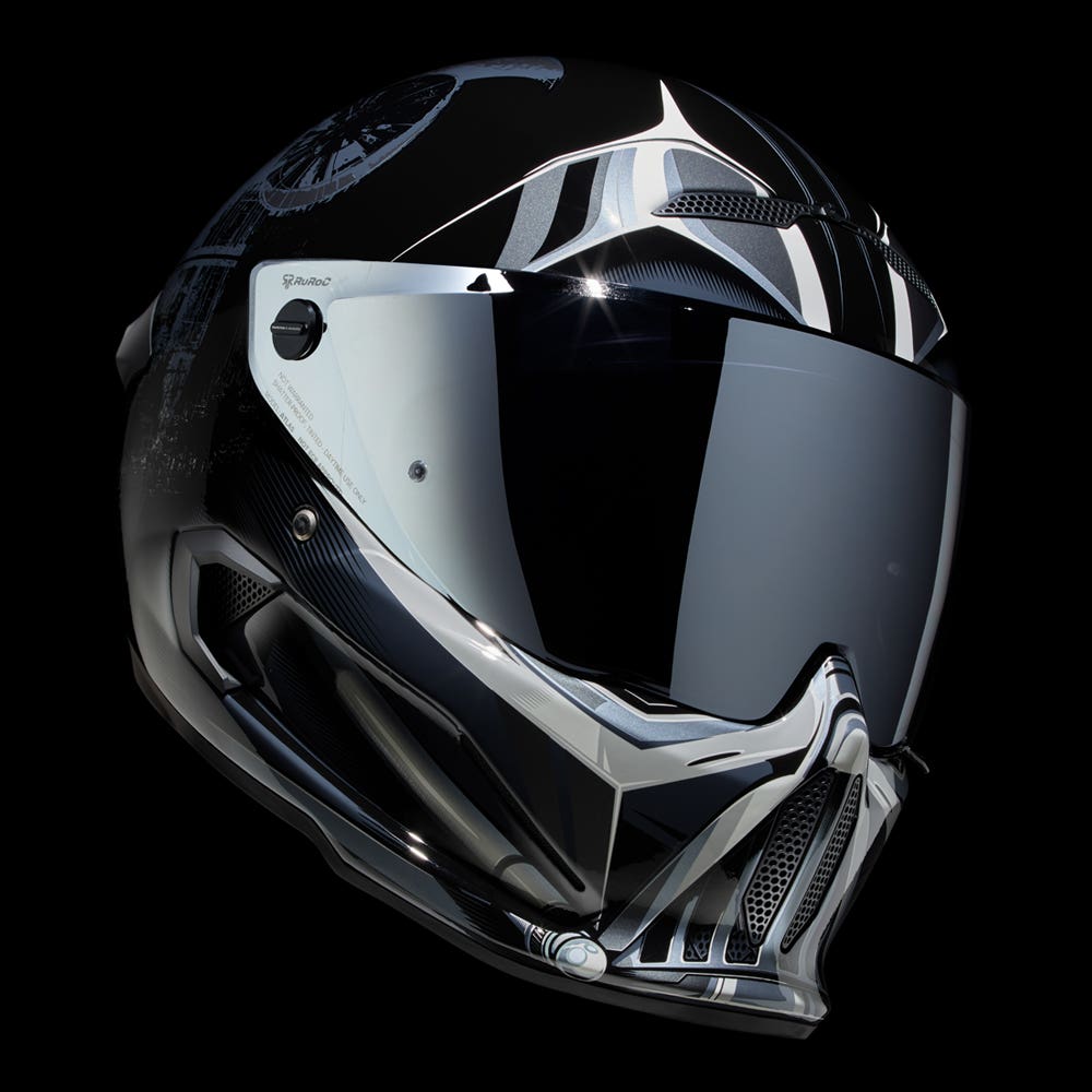 ATLAS 4.0 CARBON Darth Vader - Motorcycle Helmet - Ruroc