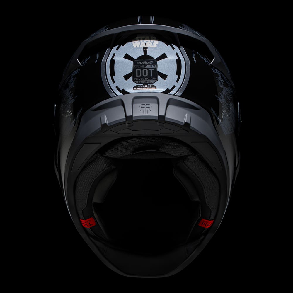 ATLAS 4.0 CARBON Darth Vader - Motorcycle Helmet - Ruroc