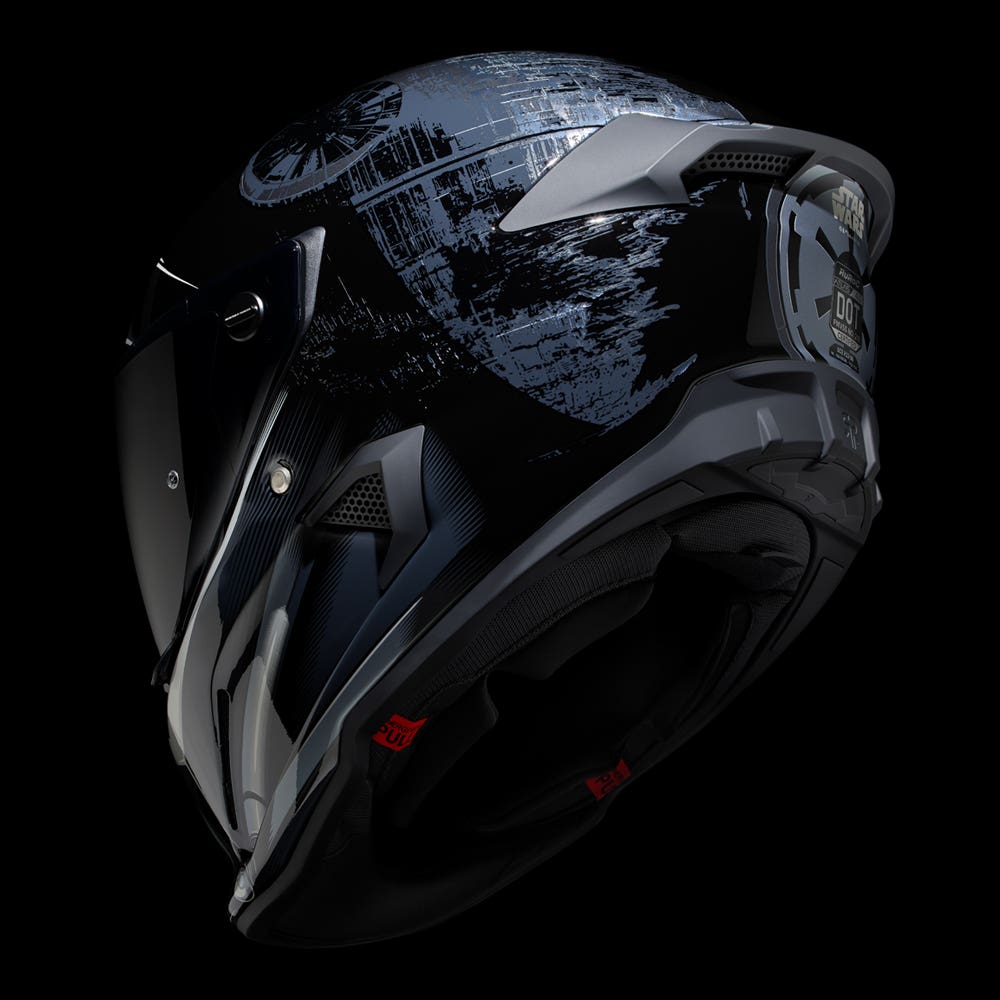 ATLAS 4.0 CARBON Darth Vader - Motorcycle Helmet - Ruroc