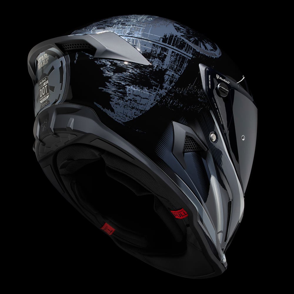 ATLAS 4.0 CARBON Darth Vader - Motorcycle Helmet - Ruroc