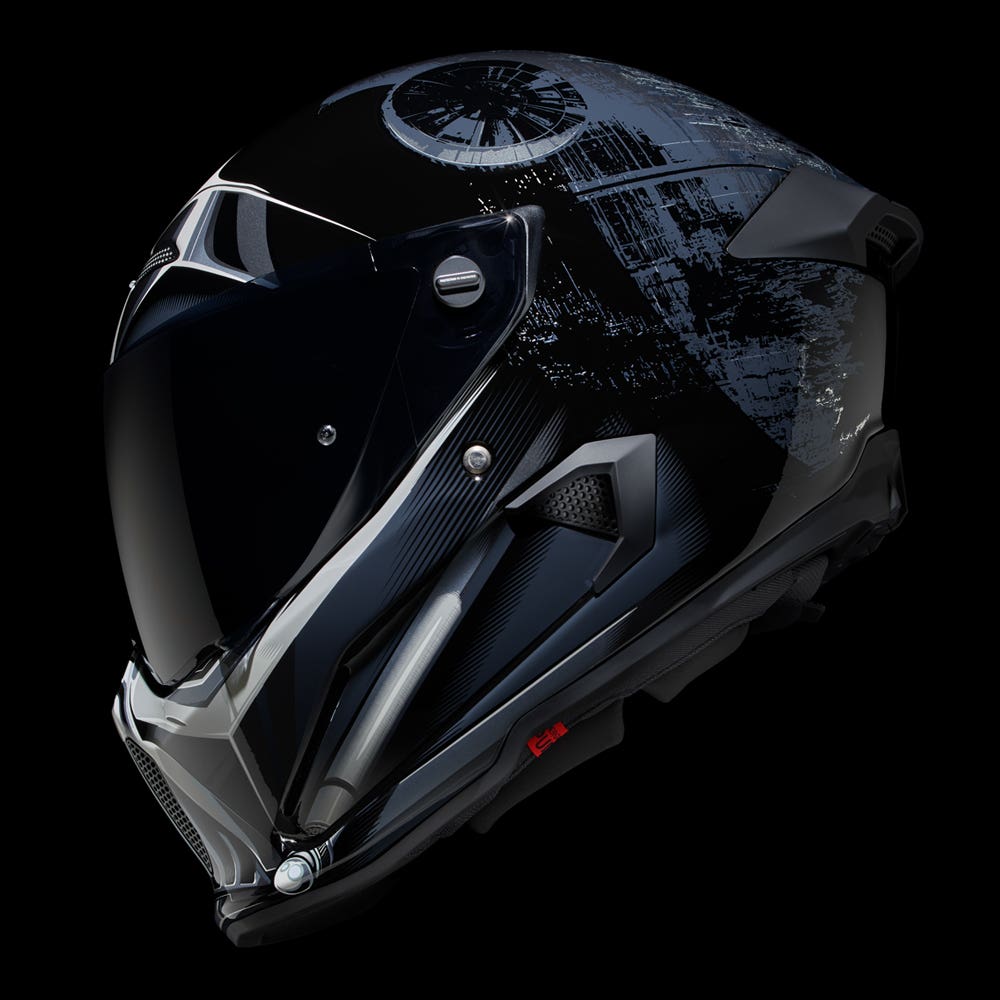 ATLAS 4.0 CARBON Darth Vader - Motorcycle Helmet - Ruroc