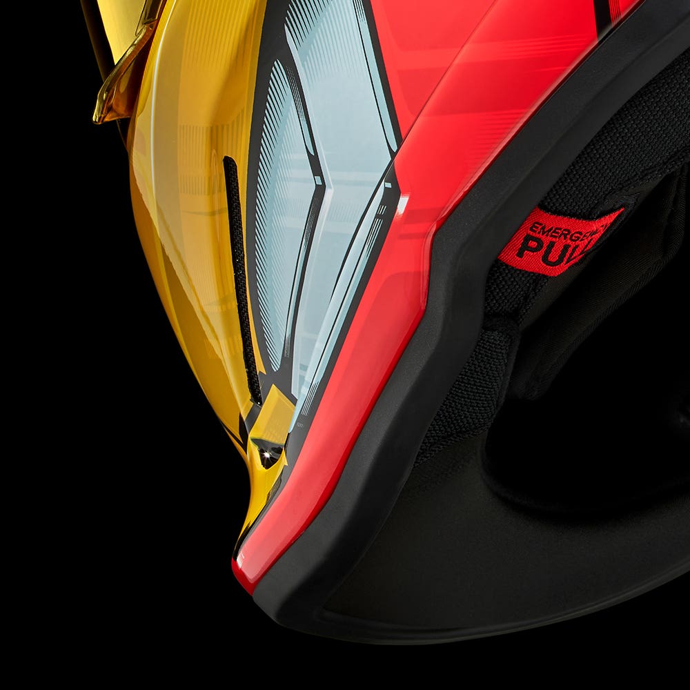 Casque Moto Unisexe de Marque luxe Transformateurs Iron Man Soman SM515  casque intégral de moto casque