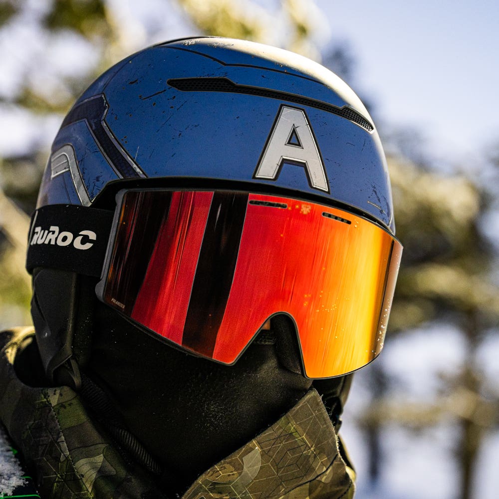 LITE Captain America - Skiing & Snowboard Helmet - Ruroc