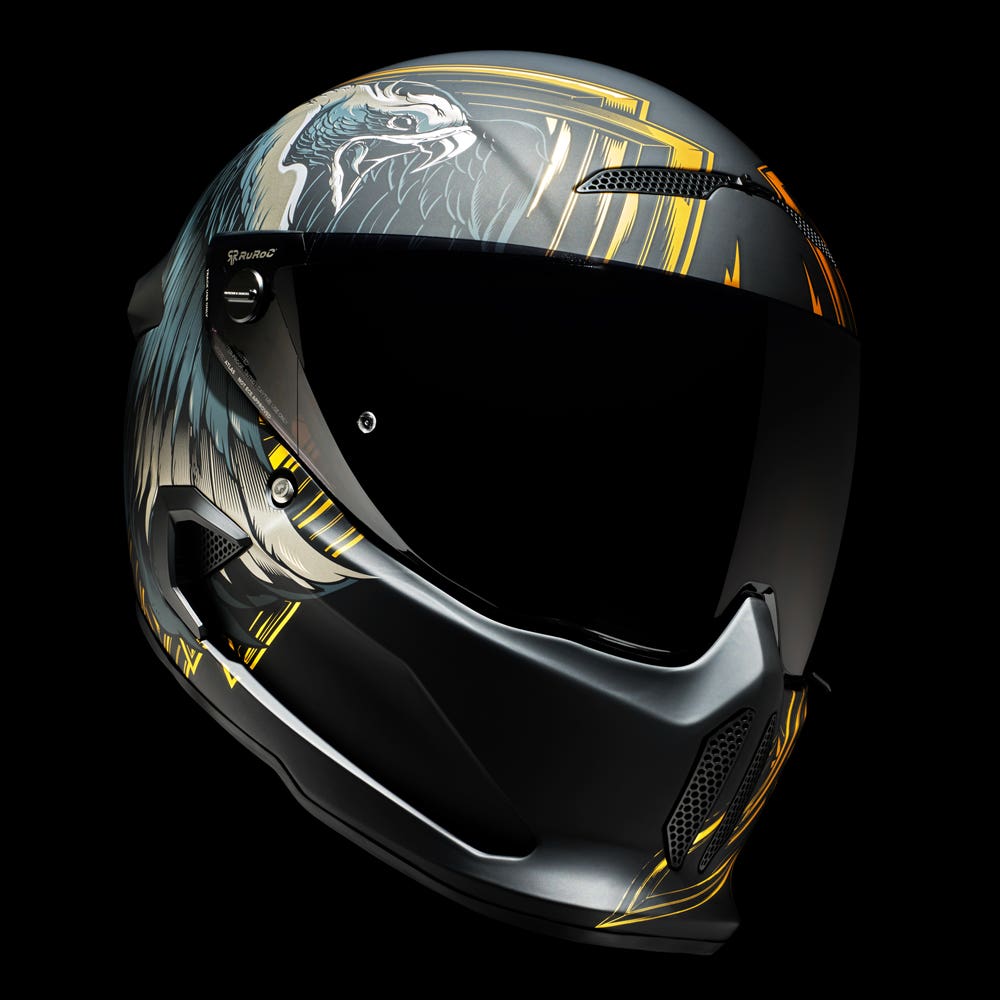 ATLAS 4.0 STREET - Eagle - Motorcycle Helmet - Ruroc