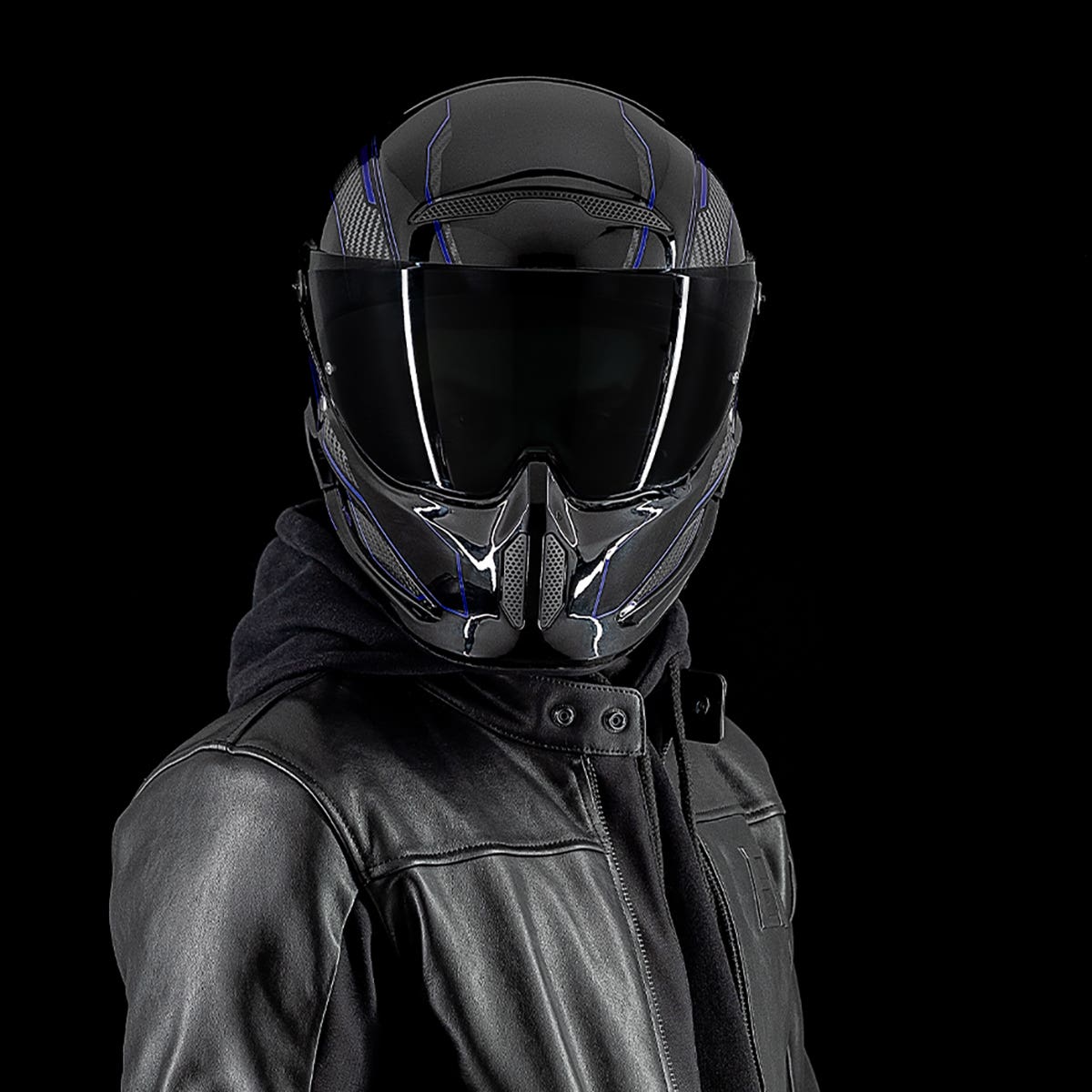 Atlas 3.0 Helmet - Carbonized Ice <blemished>