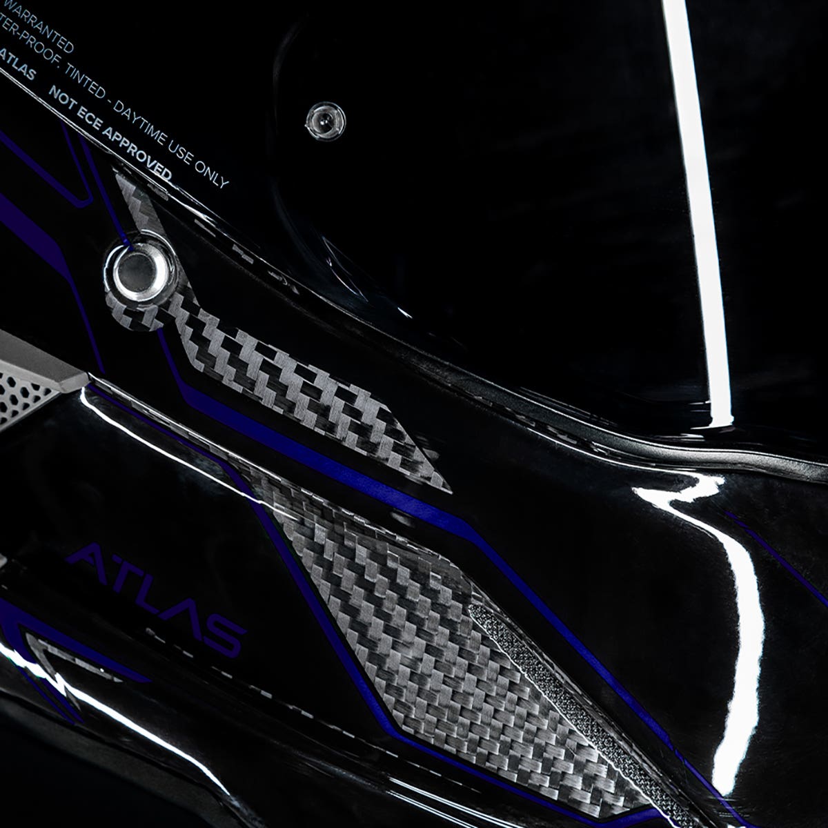 Atlas 3.0 Helmet - Carbonized Ice