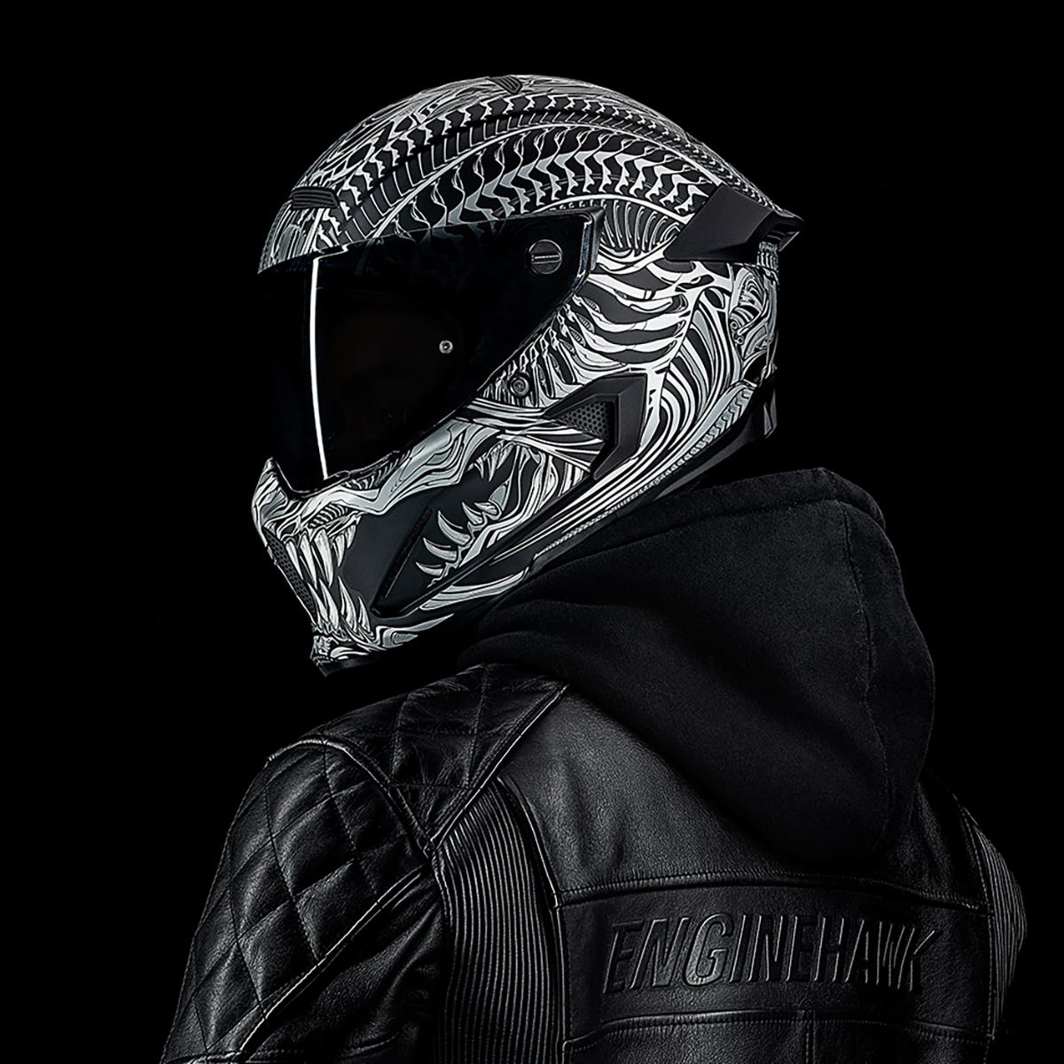 Ruroc | Atlas 3.0 Reaper | Full Face Motorcycle Helmet 