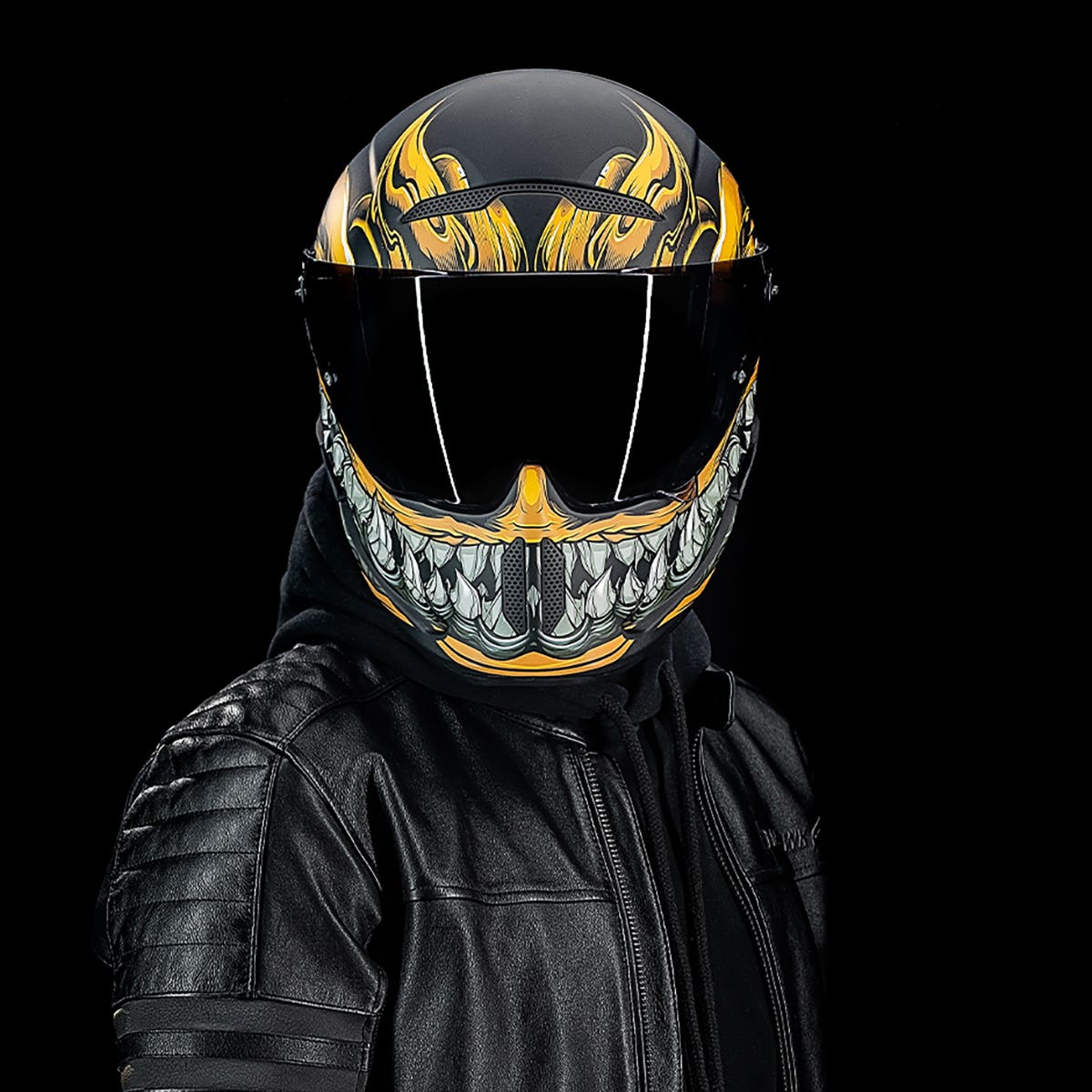 Ruroc | Atlas 3.0 Brute | Full Face Motorcycle Helmet | Protection 