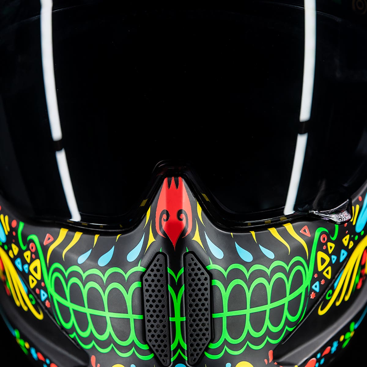 Ruroc | Atlas 3.0 Cinco de Madness | Full Face Motorcycle Helmet 