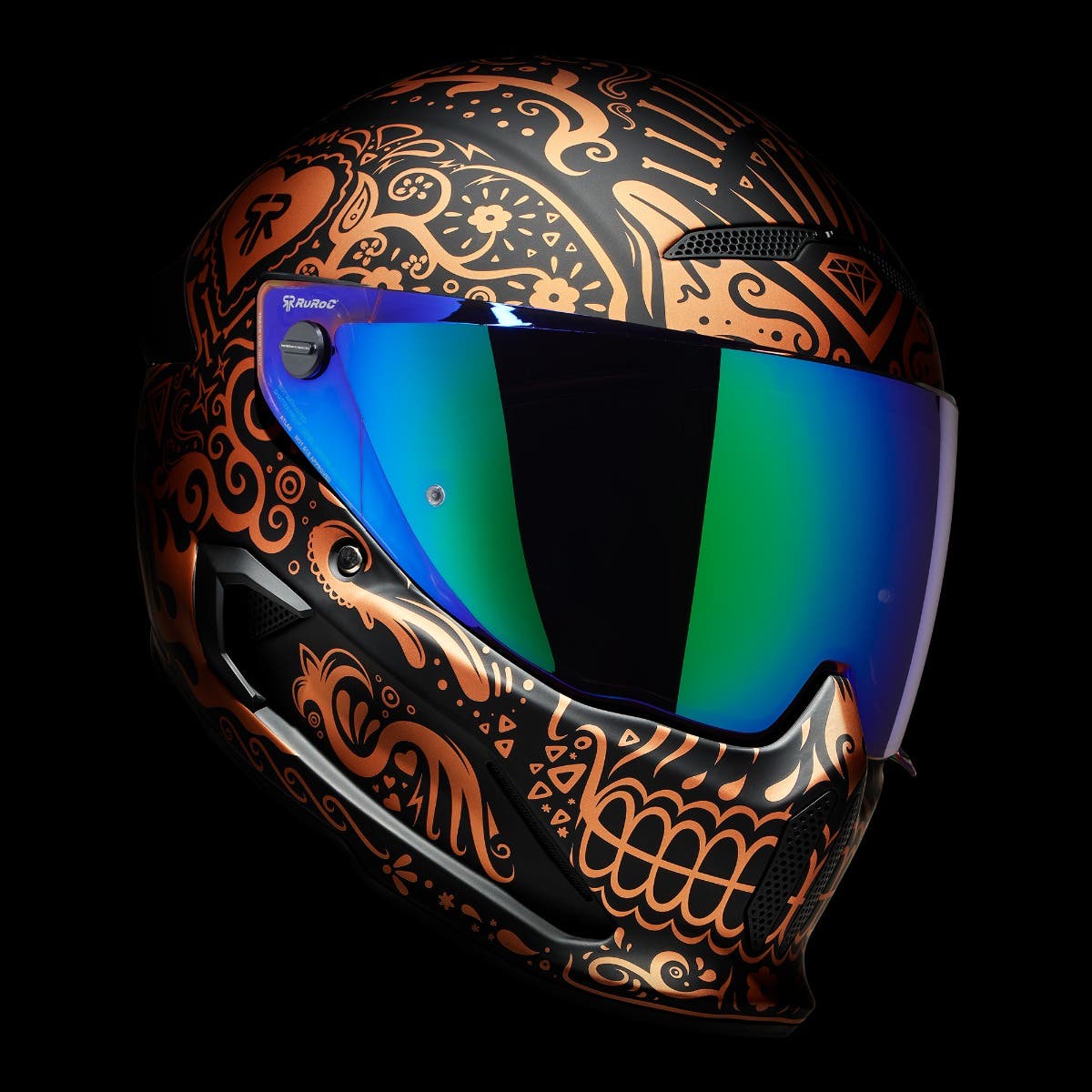 Atlas 3.0 / 4.0 Visor - Green Iridescent