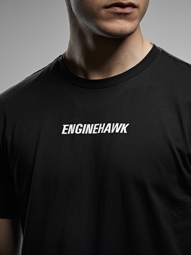 Engine T-Shirt - Schwarz