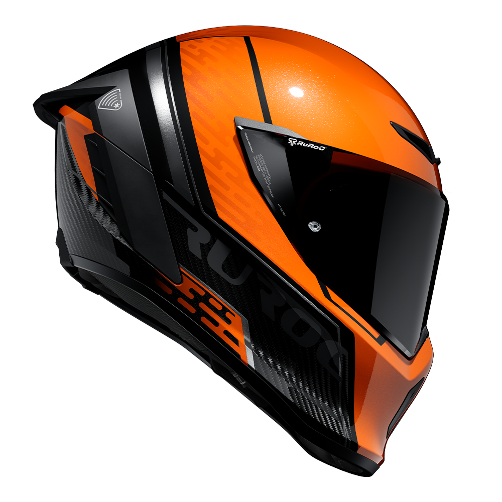 RUROC EOX カーボンフルフェイスヘルメット テンペスタ　限定モデル EOX 2.0 Reign | Full Face Bluetooth Motorcycle Helmets | Ruroc (US)