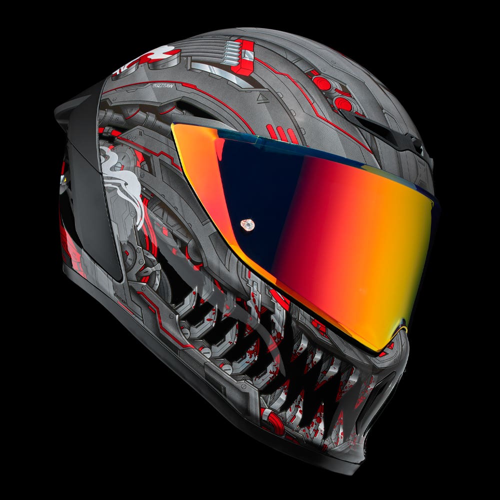 Buzzsaw | Full Face Bluetooth Motorcycle Helmets | Ruroc