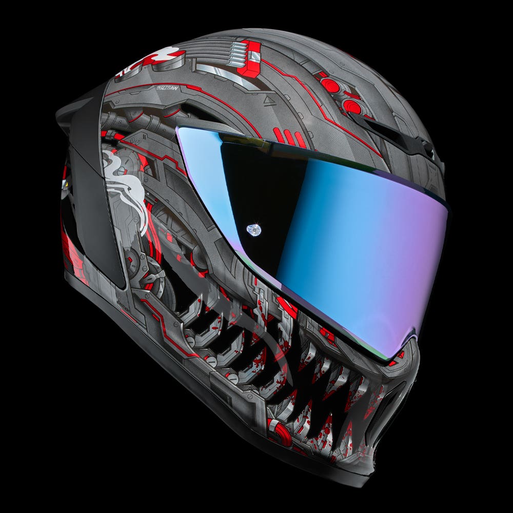 Buzzsaw | Full Face Bluetooth Motorcycle Helmets | Ruroc