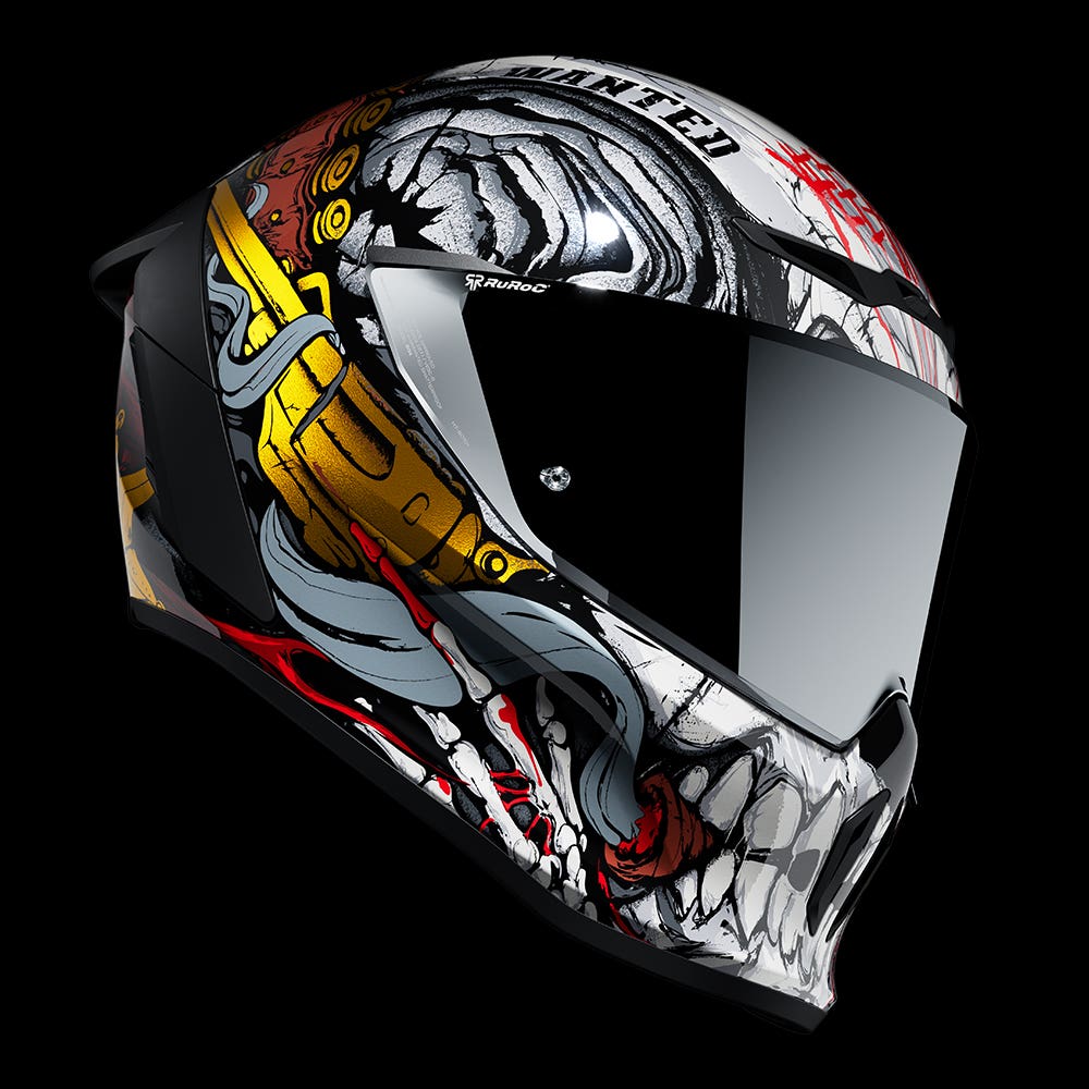 EOX Gunslinger | Full Face Bluetooth Motorcycle Helmets | Ruroc