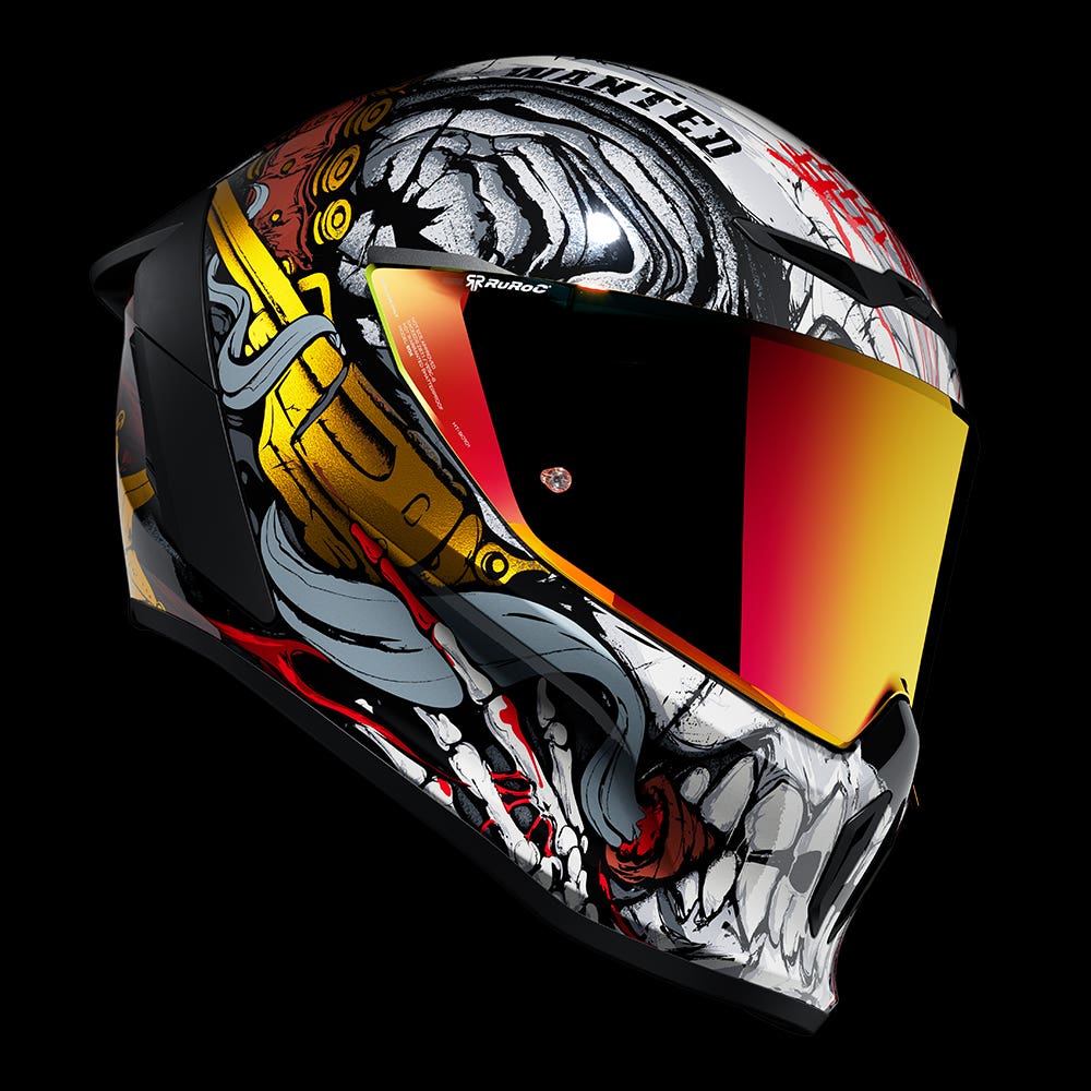 EOX Gunslinger | Full Face Bluetooth Motorcycle Helmets | Ruroc