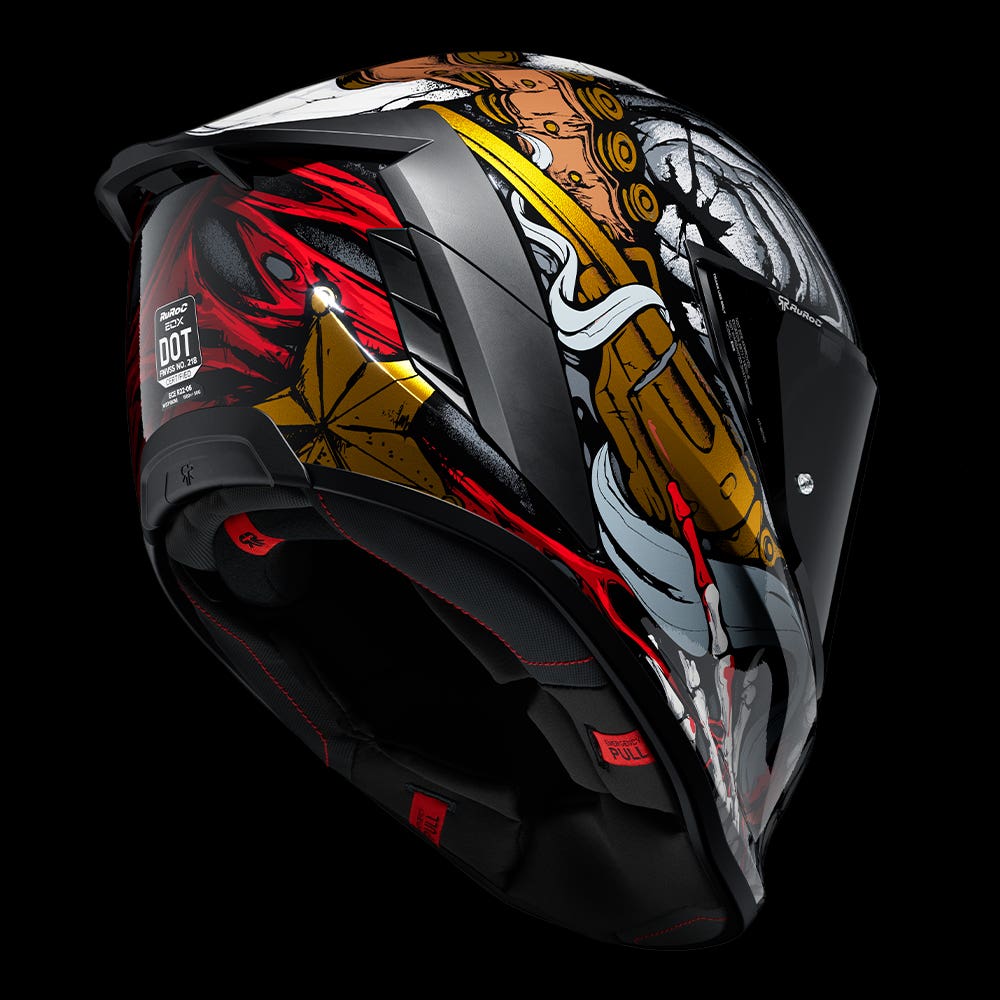 EOX Gunslinger | Full Face Bluetooth Motorcycle Helmets | Ruroc