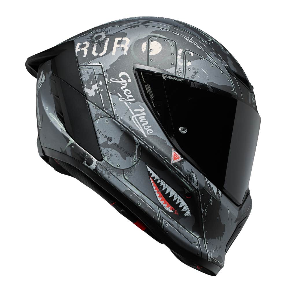 Ruroc EOX Squadron Full Face Bluetooth Motorcycle Helmets