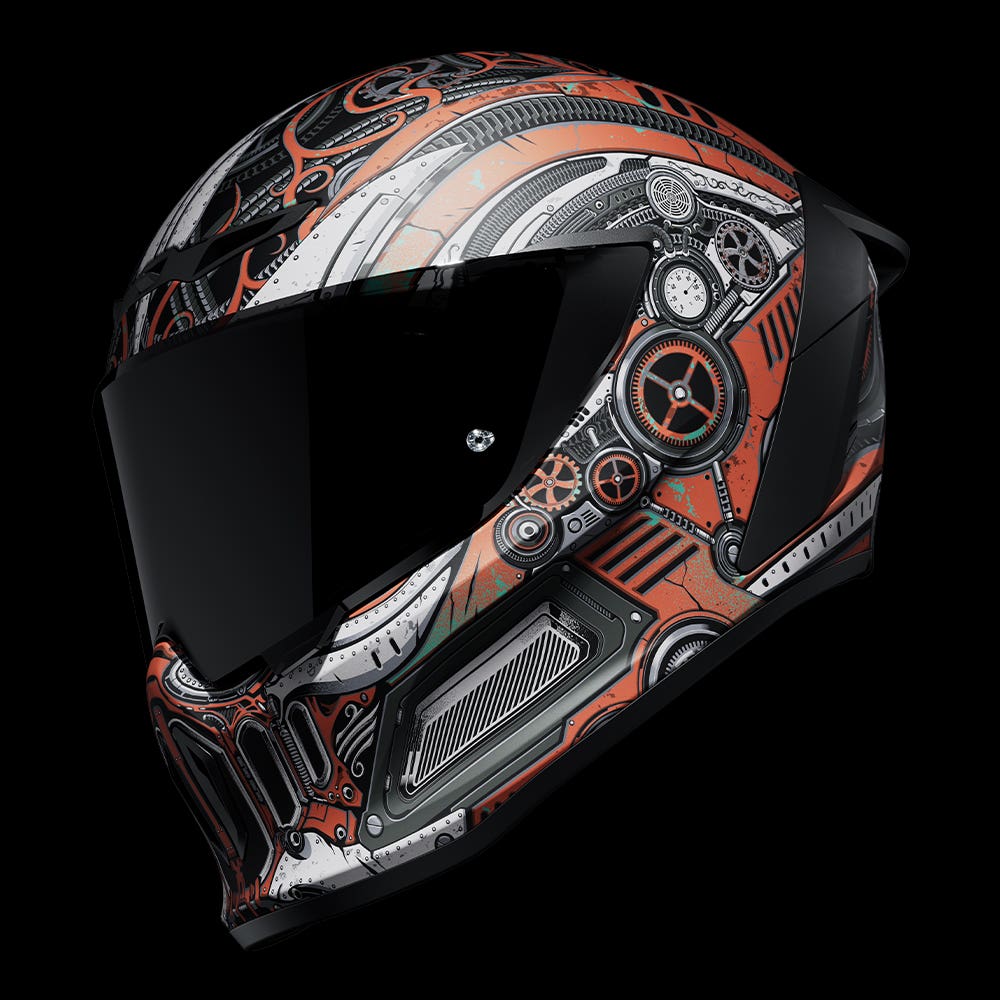 EOX Steamrider | Full Face Bluetooth Motorcycle Helmets | Ruroc
