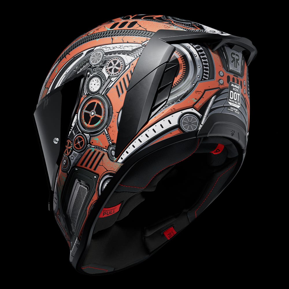 EOX Steamrider | Full Face Bluetooth Motorcycle Helmets | Ruroc