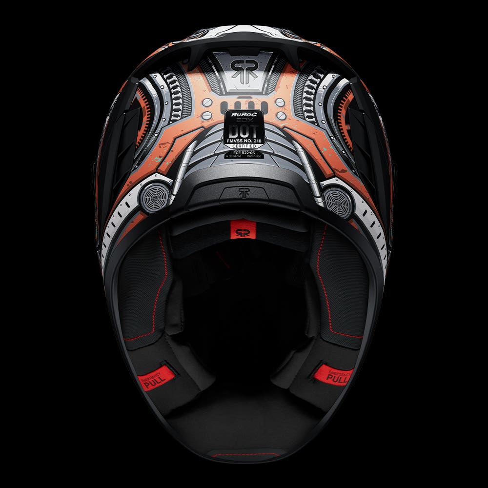 EOX Steamrider | Full Face Bluetooth Motorcycle Helmets | Ruroc