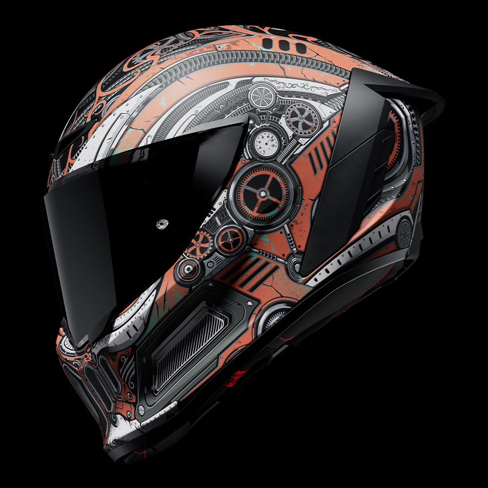 EOX Steamrider | Full Face Bluetooth Motorcycle Helmets | Ruroc