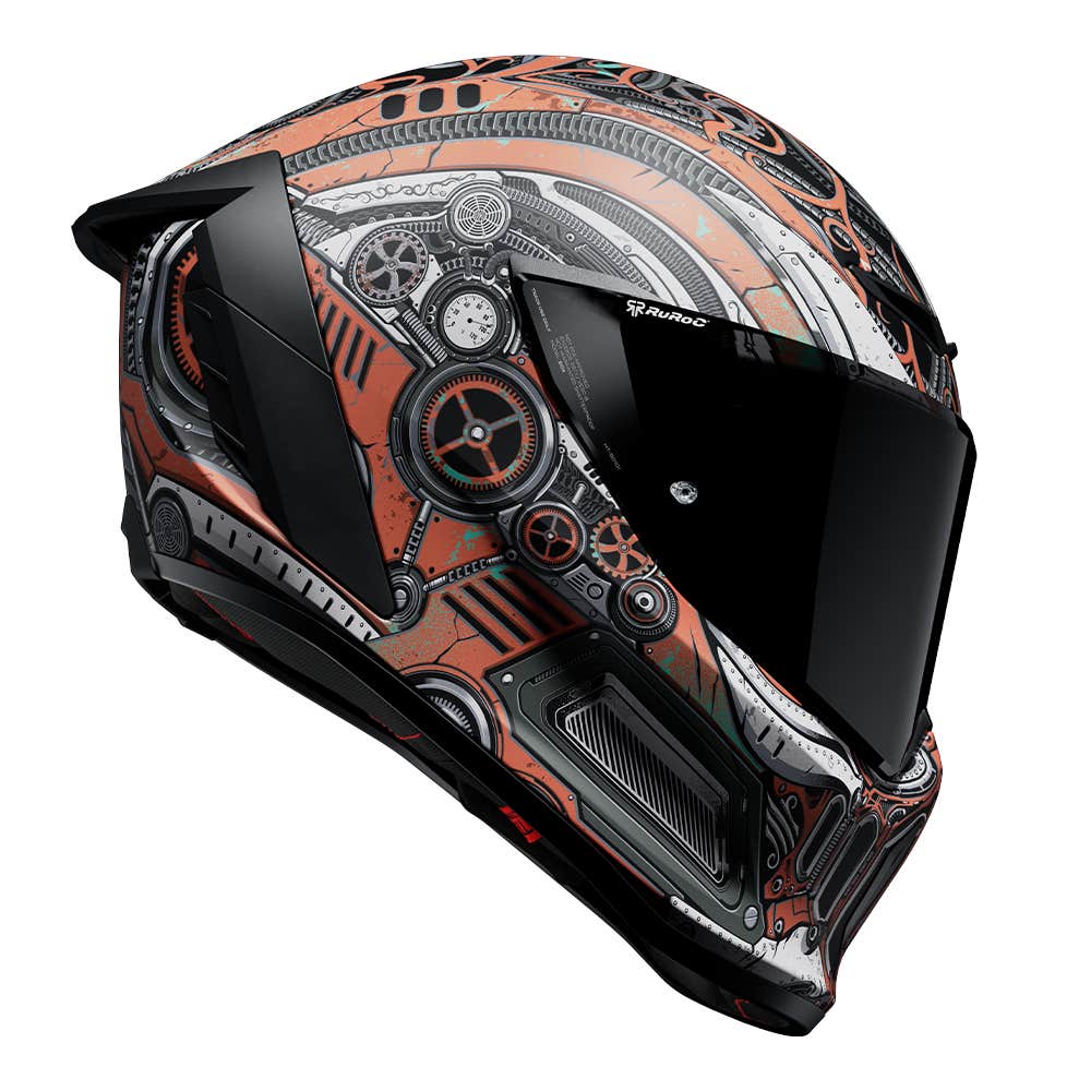 EOX Steamrider | Full Face Bluetooth Motorcycle Helmets | Ruroc
