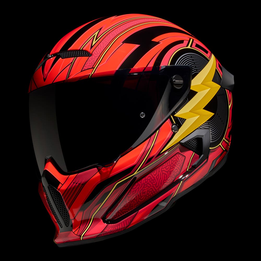 ATLAS 4.0 CARBON - The Flash - Motorcycle Helmet - Ruroc
