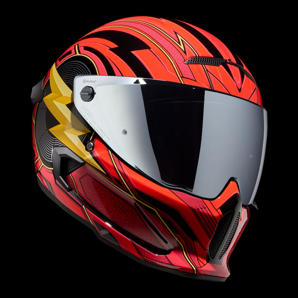 ATLAS 4.0 CARBON - The Flash - Motorcycle Helmet - Ruroc