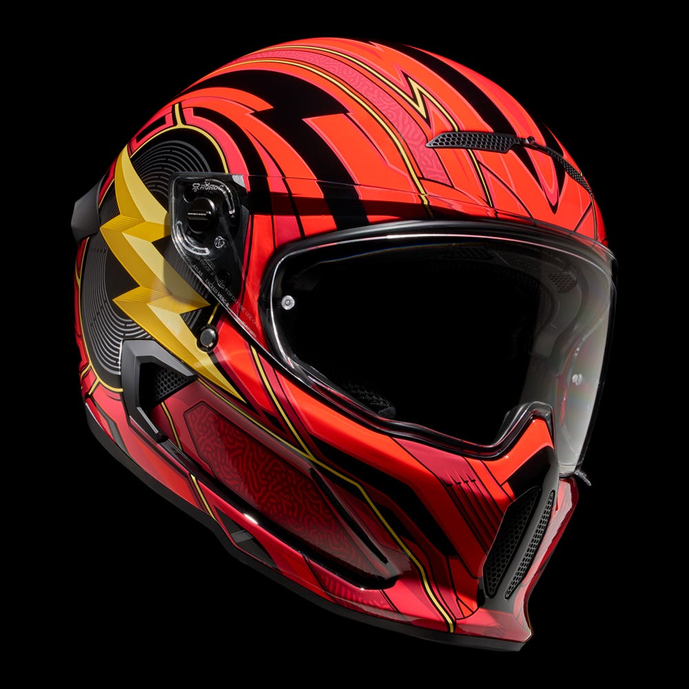 ATLAS 4.0 CARBON - The Flash - Motorcycle Helmet - Ruroc