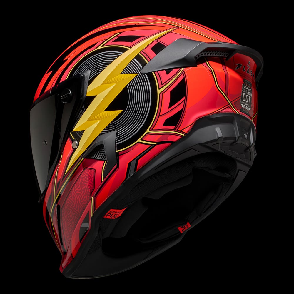 ATLAS 4.0 CARBON - The Flash - Motorcycle Helmet - Ruroc