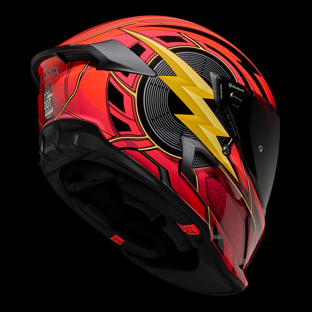 ATLAS 4.0 CARBON - The Flash - Motorcycle Helmet - Ruroc