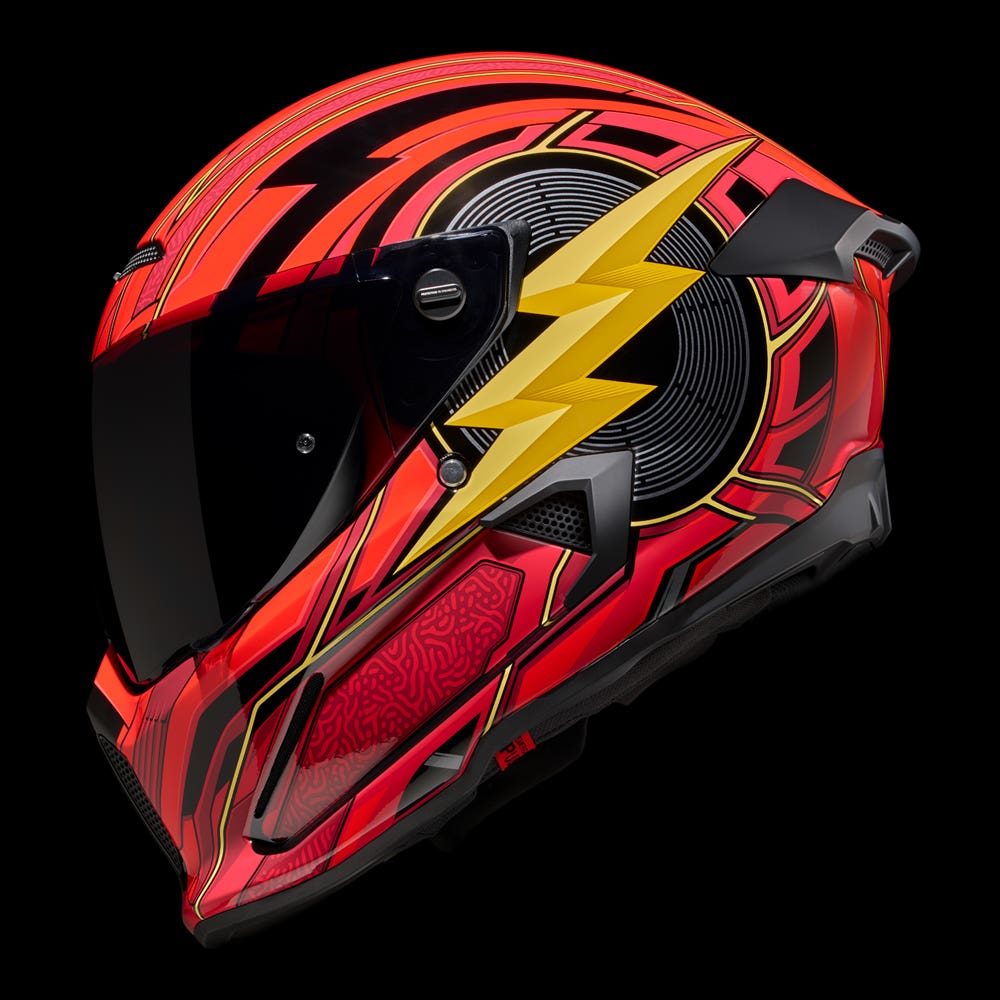 ATLAS 4.0 CARBON - The Flash - Motorcycle Helmet - Ruroc