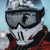 Ruroc | RG1-DX Chrome | Full Face Snow-Sports Ski Helmet