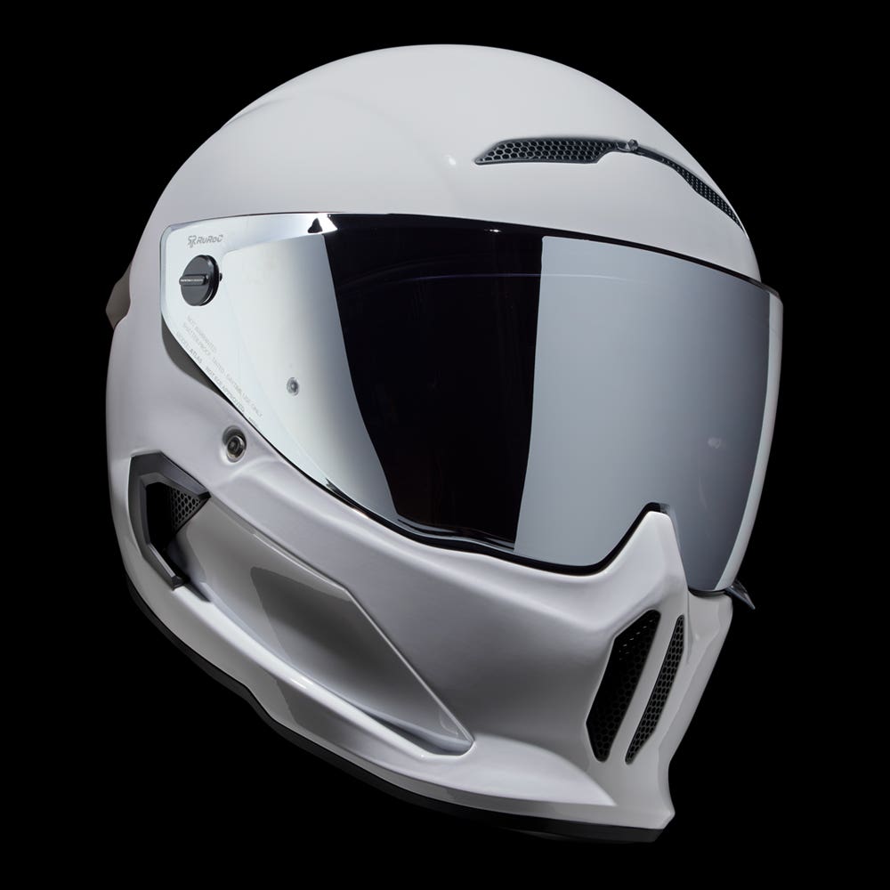 ATLAS 4.0 STREET - Ghost - Motorcycle Helmet - Ruroc