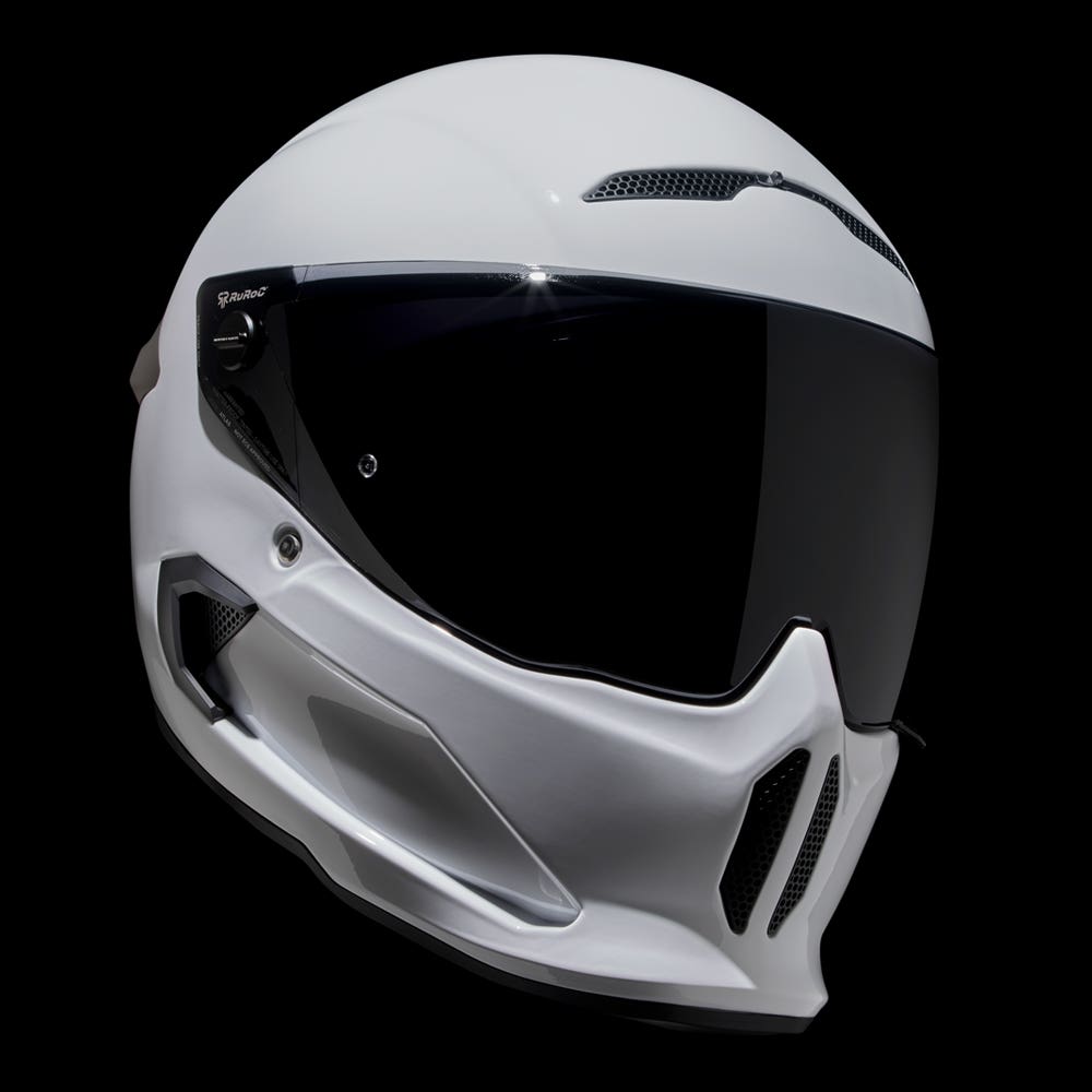 ATLAS 4.0 STREET - Ghost - Motorcycle Helmet - Ruroc