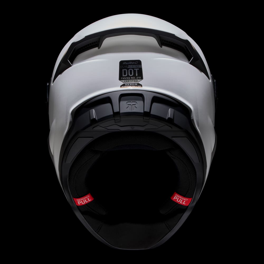 ATLAS 4.0 STREET - Ghost - Motorcycle Helmet - Ruroc
