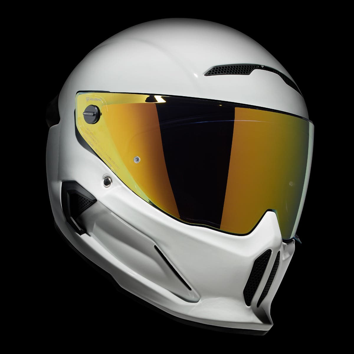 AT4 Iridescent Gold Visor for STREET, TRACK & CARBON | Ruroc (UK)
