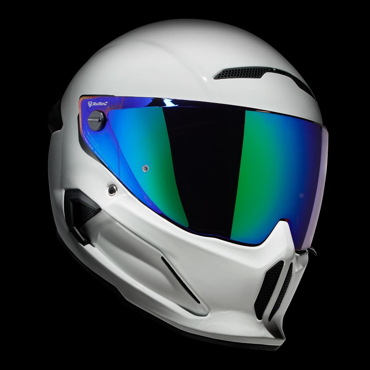 ATLAS Visor - Green Iridescent