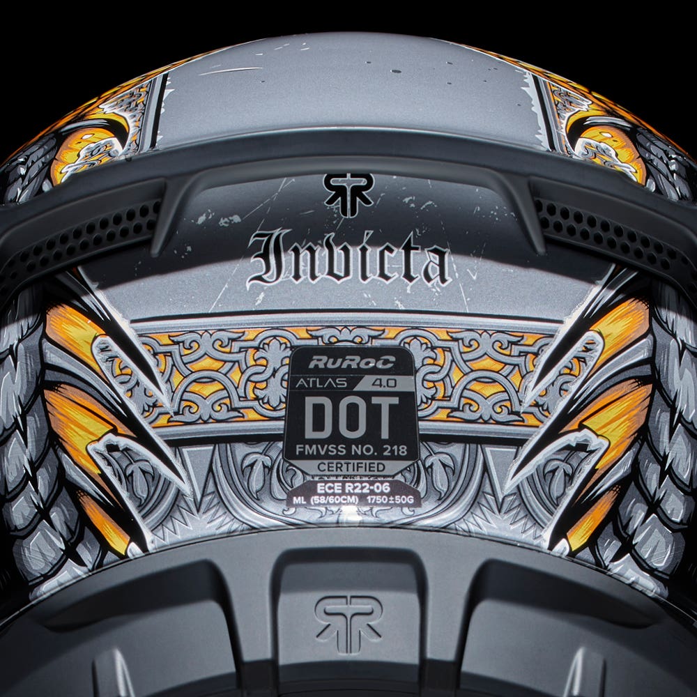 Ruroc | ATLAS 4.0 Invicta | Full Face Bluetooth Motorcycle Helmets