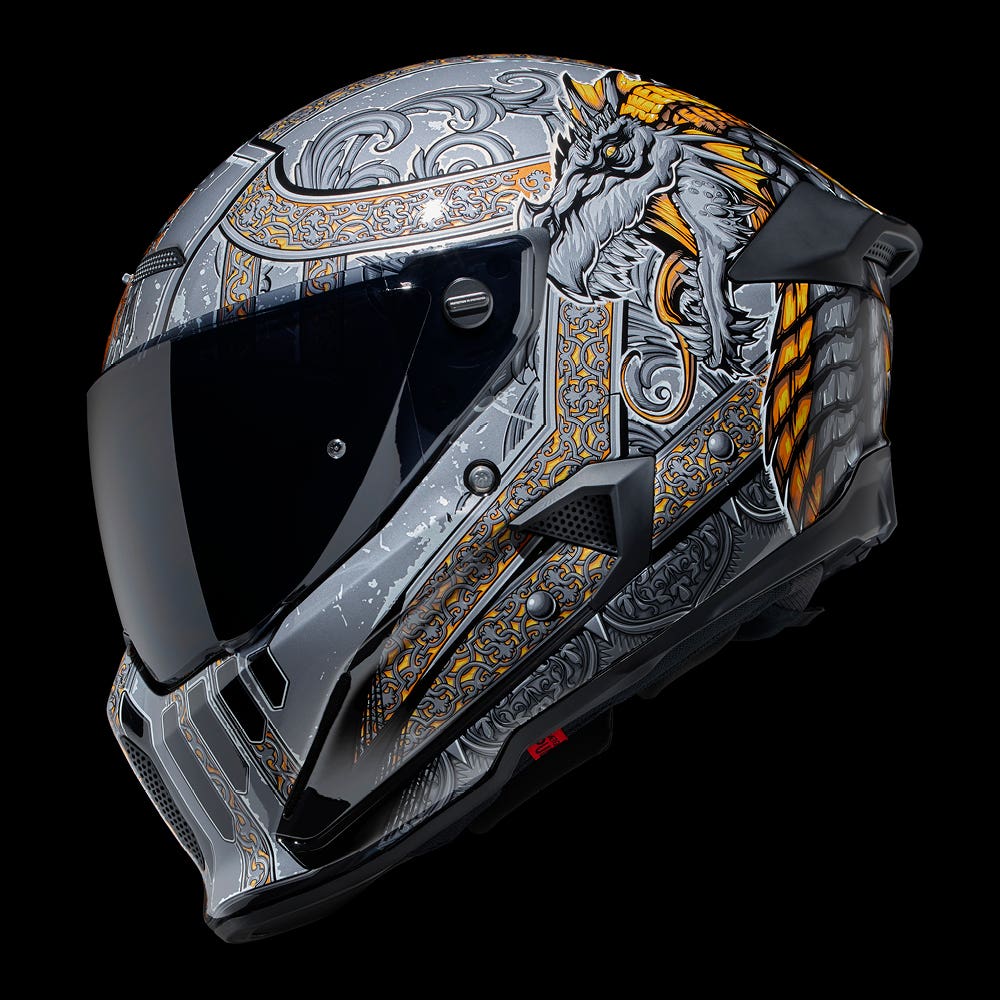 Ruroc | ATLAS 4.0 Invicta | Full Face Bluetooth Motorcycle Helmets