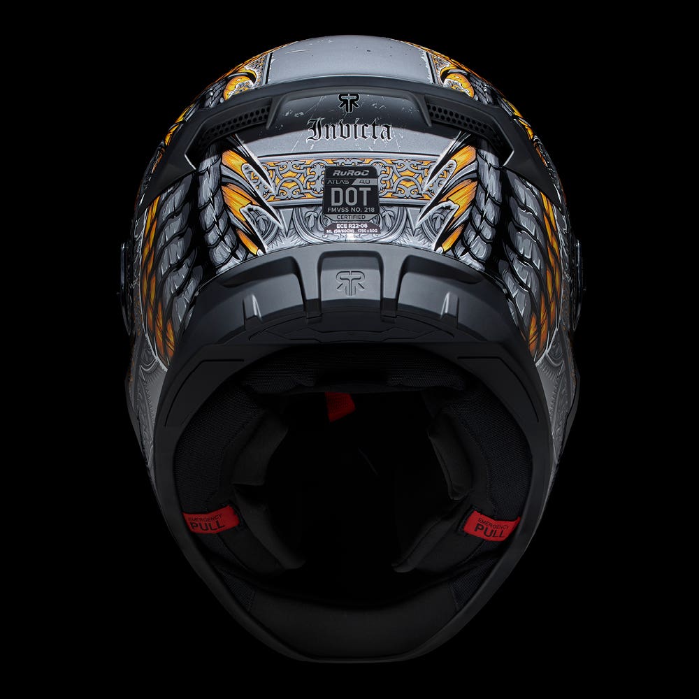 Ruroc | ATLAS 4.0 Invicta | Full Face Bluetooth Motorcycle Helmets