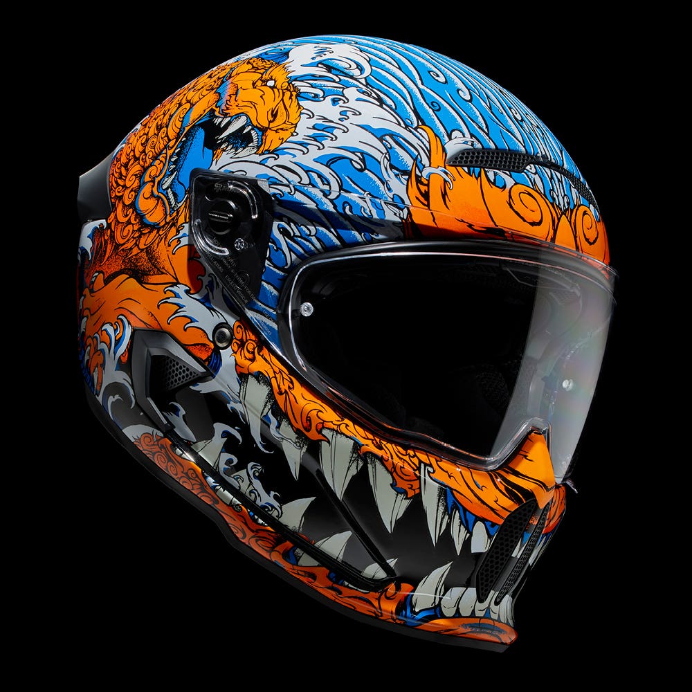 ATLAS 4.0 Komainu - Motorcycle Helmet - Ruroc