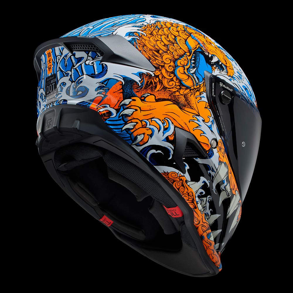 ATLAS 4.0 Komainu - Motorcycle Helmet - Ruroc