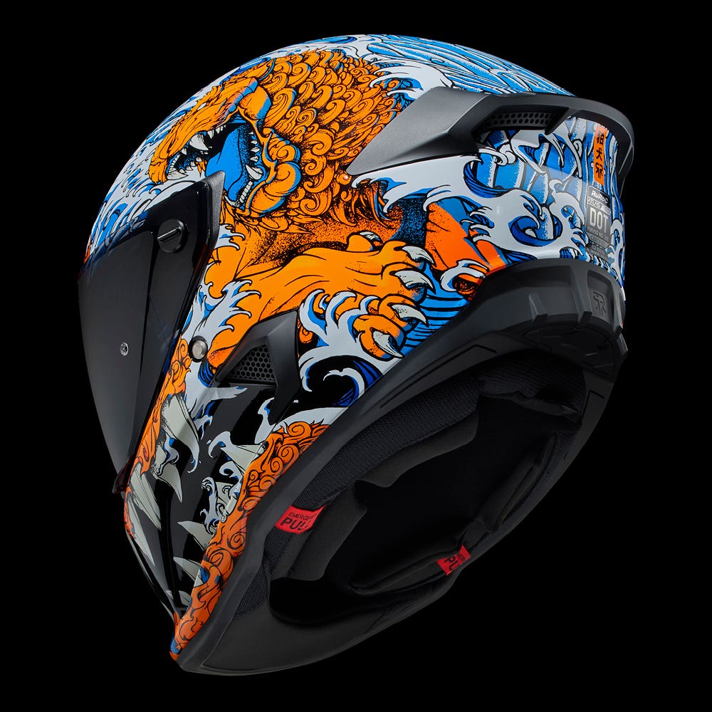 ATLAS 4.0 Komainu - Motorcycle Helmet - Ruroc